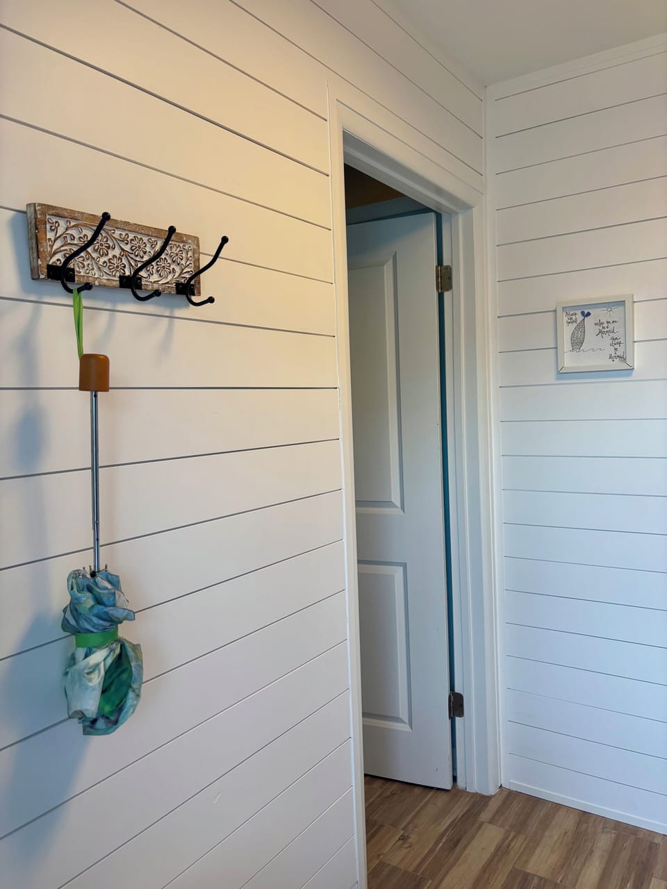 Door to laundry room