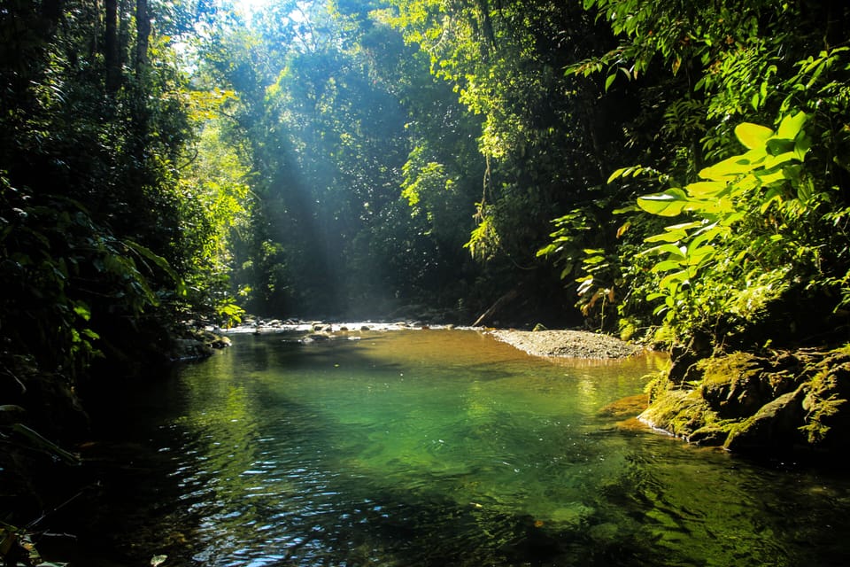 You can do a horse back tour and have lunch and swim at this secluded river