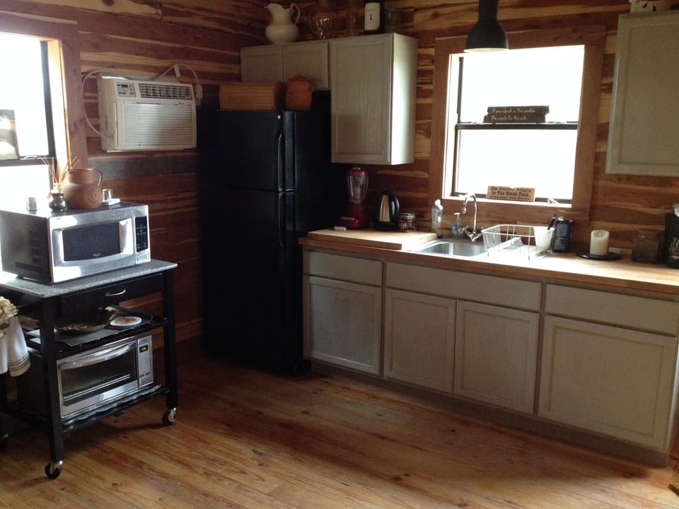 Microwave, Convection, Two Burner Hot Plate, Electric Skillet, Refrigerator