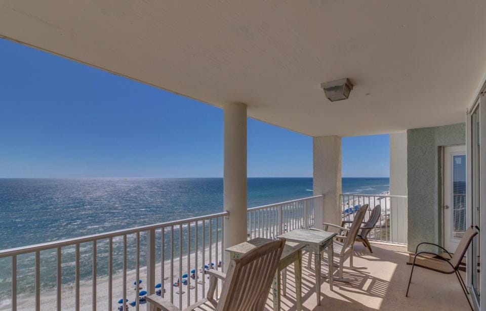 Amazing Balcony. You will  never want to leave.

