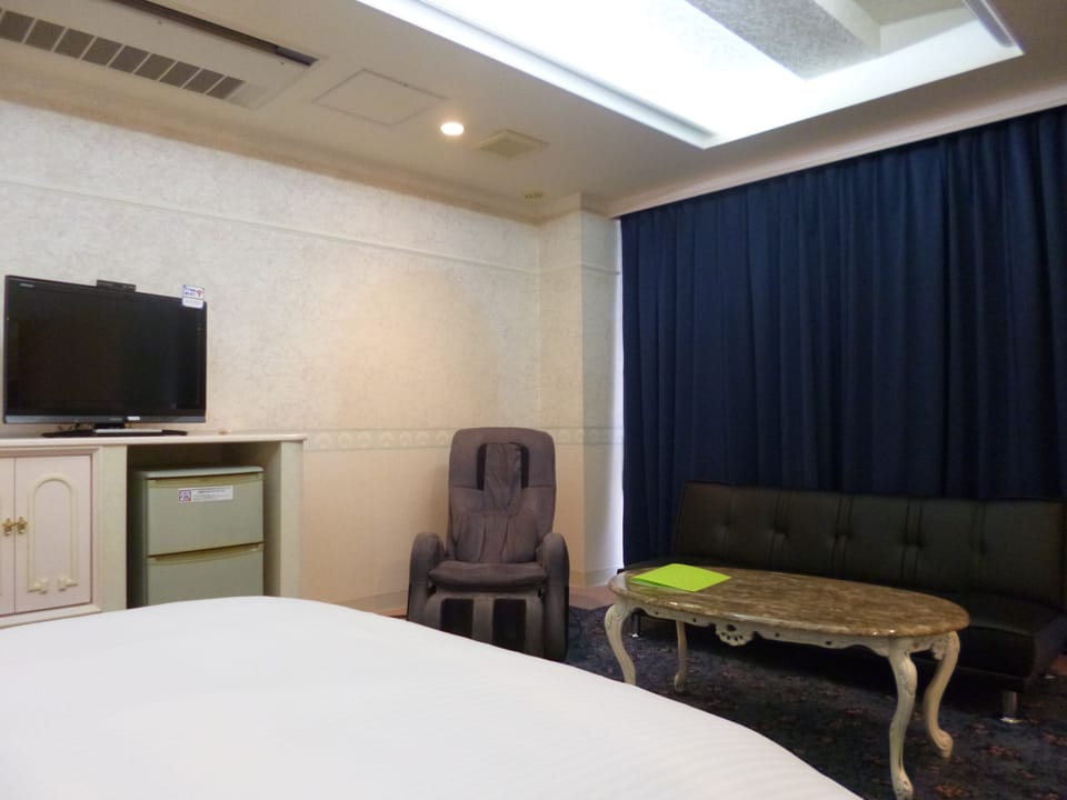Double Room with Sofa Bed & Massage Chair | Blackout drapes, WiFi (free), individually decorated, bed sheets