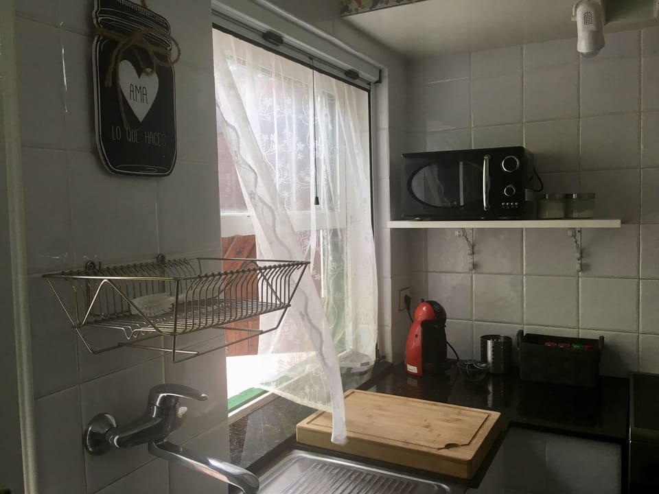Chalet, 3 Bedrooms, Kitchen | Private kitchen | Fridge, microwave