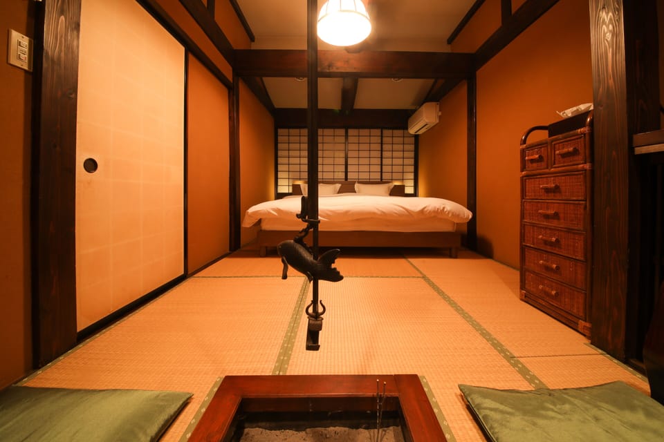 Japanese Western Style Room, Non Smoking, Shared Bathroom | In-room safe, WiFi (free), bed sheets