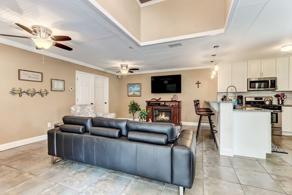 Open Concept Living Area