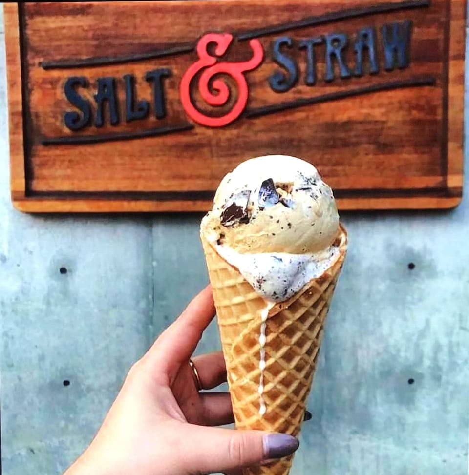 Famous Salt & Straw ice cream is 10 mins away. 