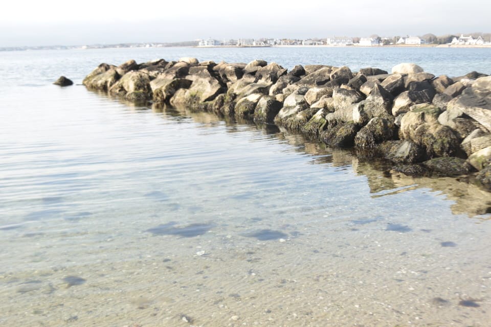 Private Cove beach - accessible only to Great Island