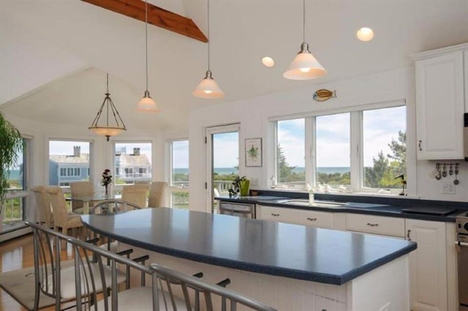 Kitchen - Nantucket Sound in background