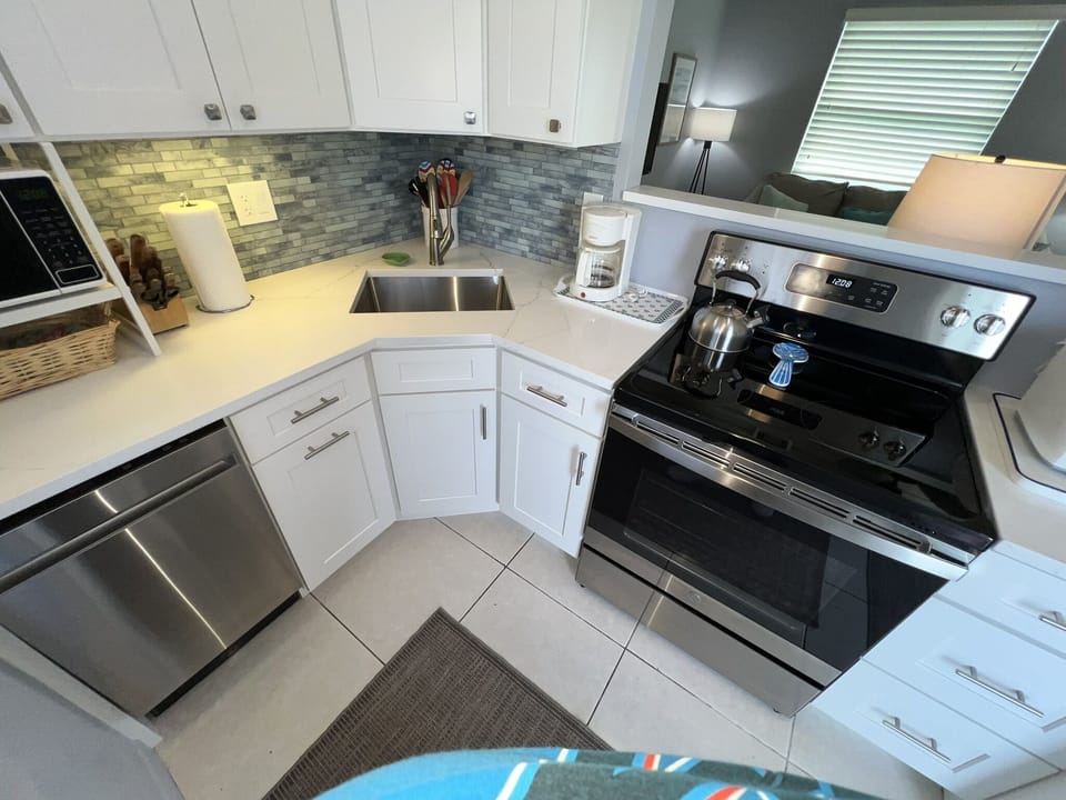 Kitchen recently renovated