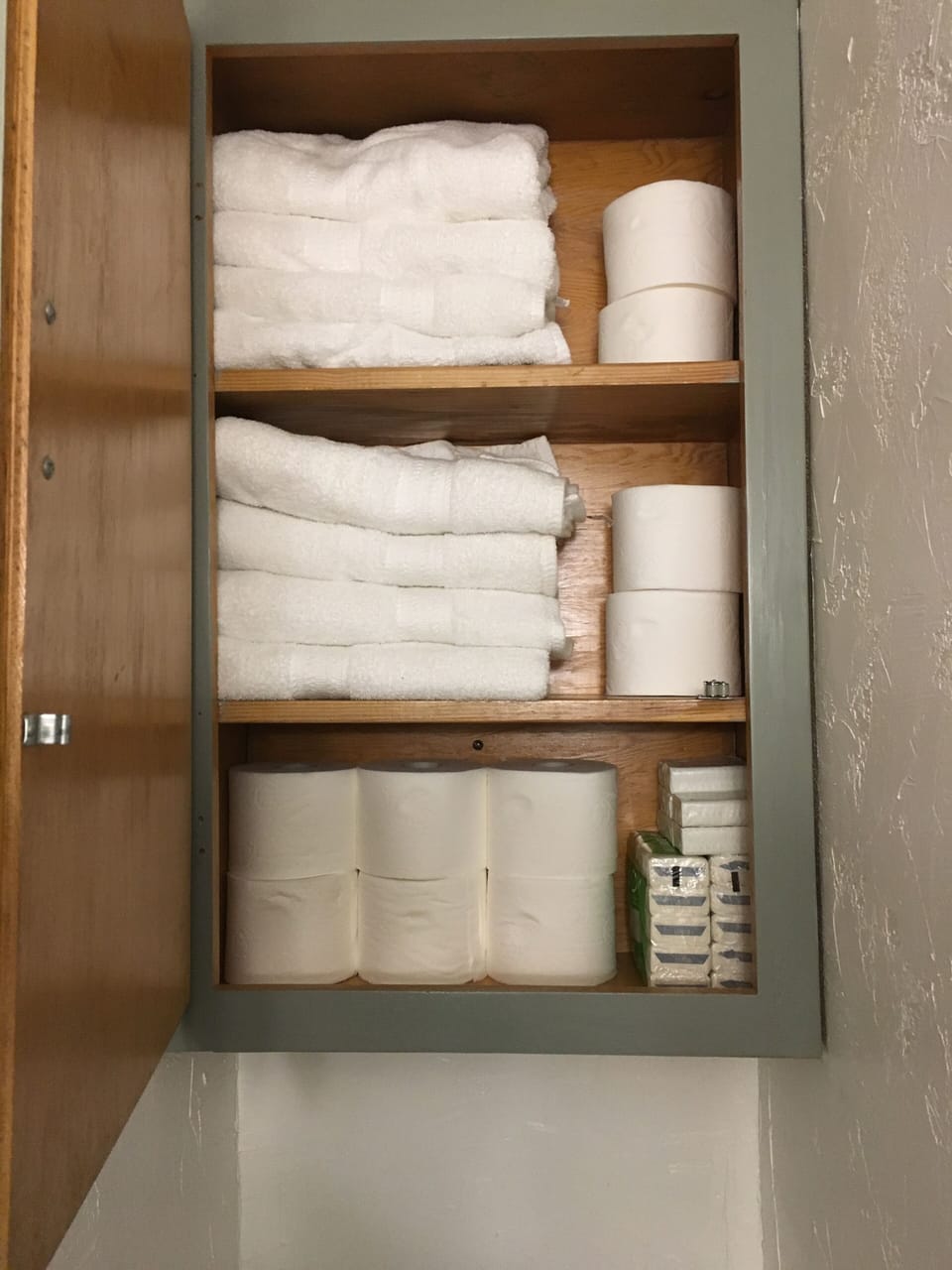 Bathroom - stocked like extended stay hotel.