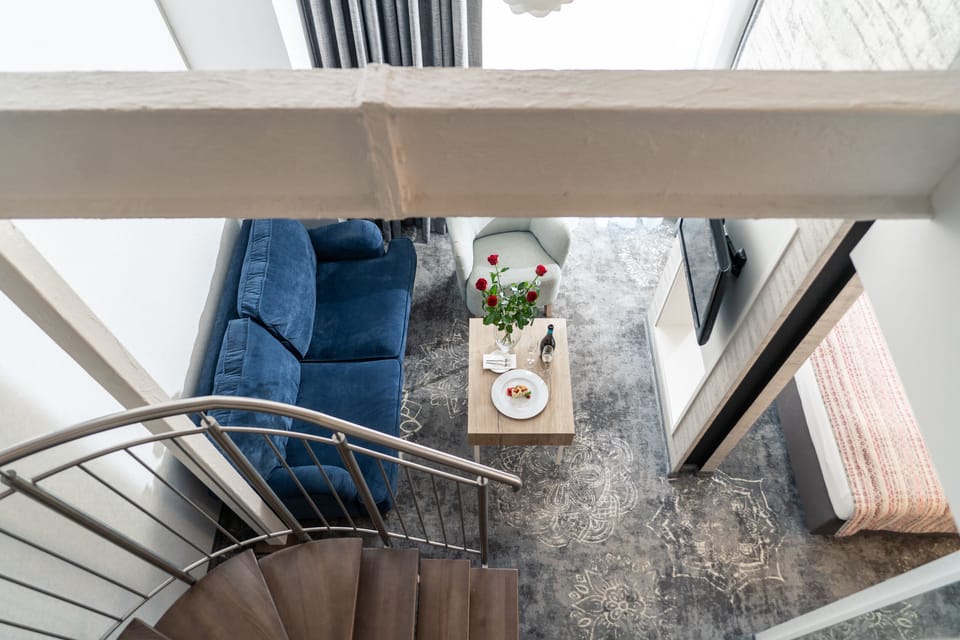 Luxury Suite (Duplex) | Hypo-allergenic bedding available, minibar, in-room safe, desk
