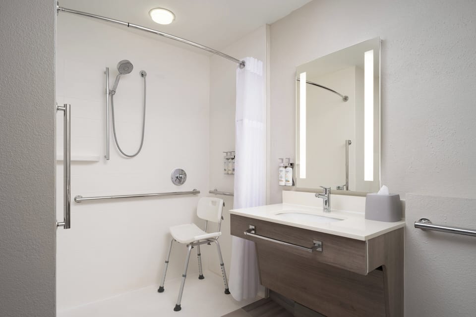 In-room safe, desk, iron/ironing board, free cribs/infant beds