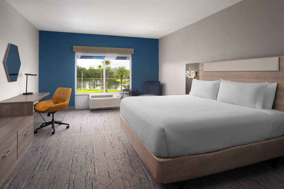 In-room safe, desk, iron/ironing board, free cribs/infant beds