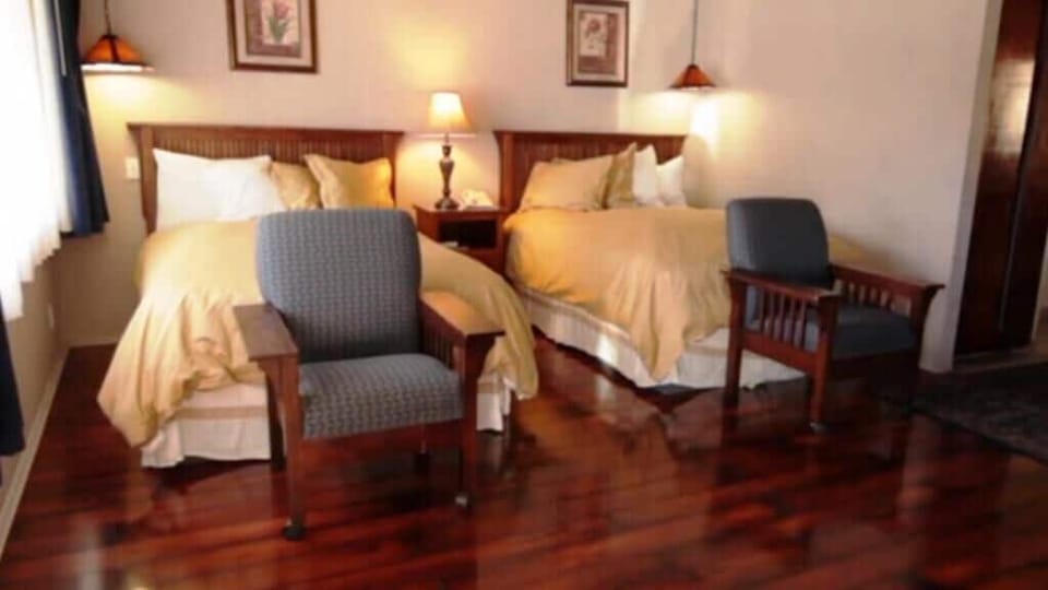Premium bedding, blackout drapes, iron/ironing board, bed sheets