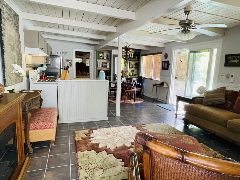 Open concept living space