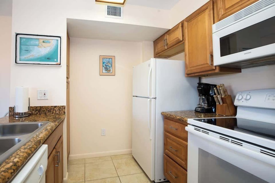 Fully Equipped Kitchen with Drip Coffee Maker