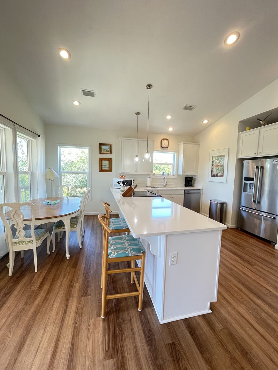 Dining and kitchen area 