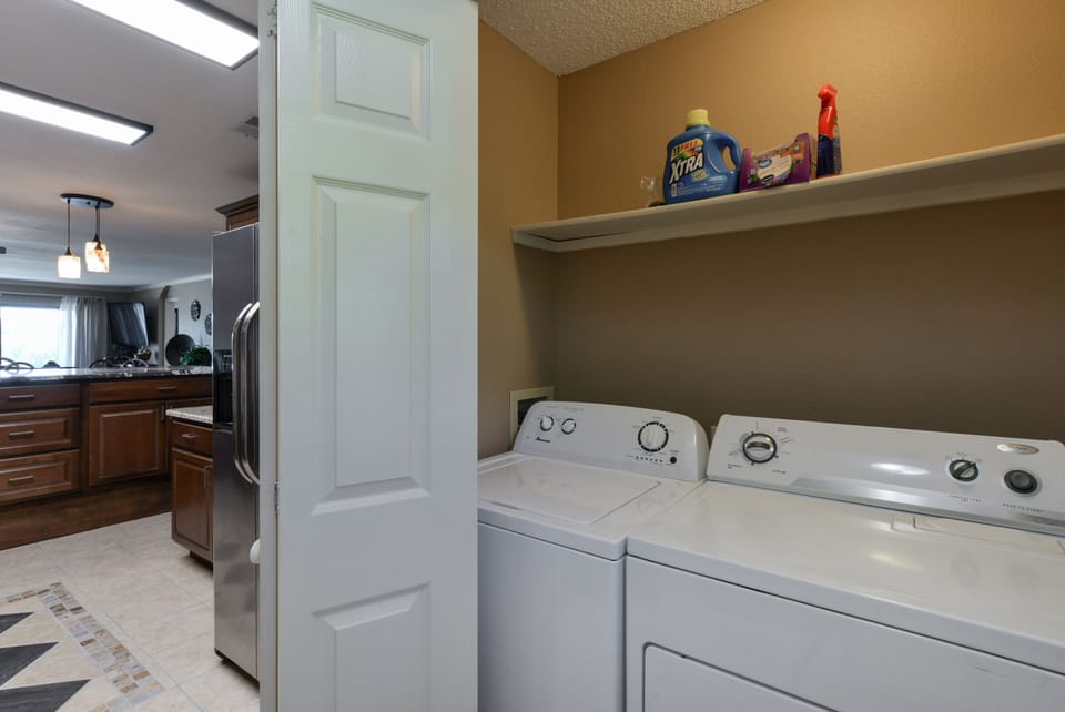 Full Size washer and dryer