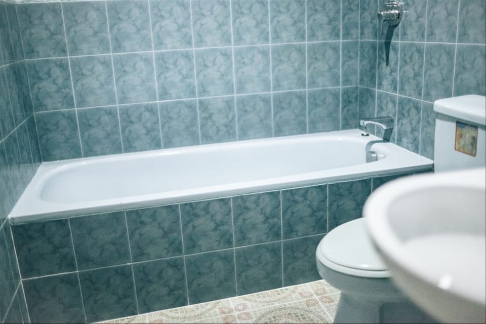 Family Room | Bathroom | Shower, free toiletries, towels