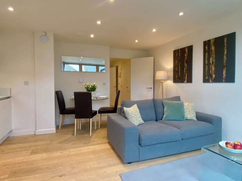 Superior Apartment, 1 Bedroom, Private Bathroom | Living area | 43-inch Smart TV with digital channels, Netflix, streaming services