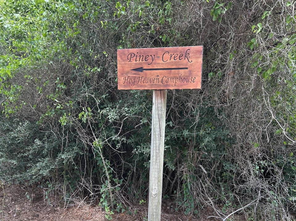 Let's explore the back 90 acres!