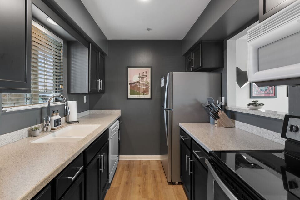 Fully equipped kitchen for all of your cooking needs!