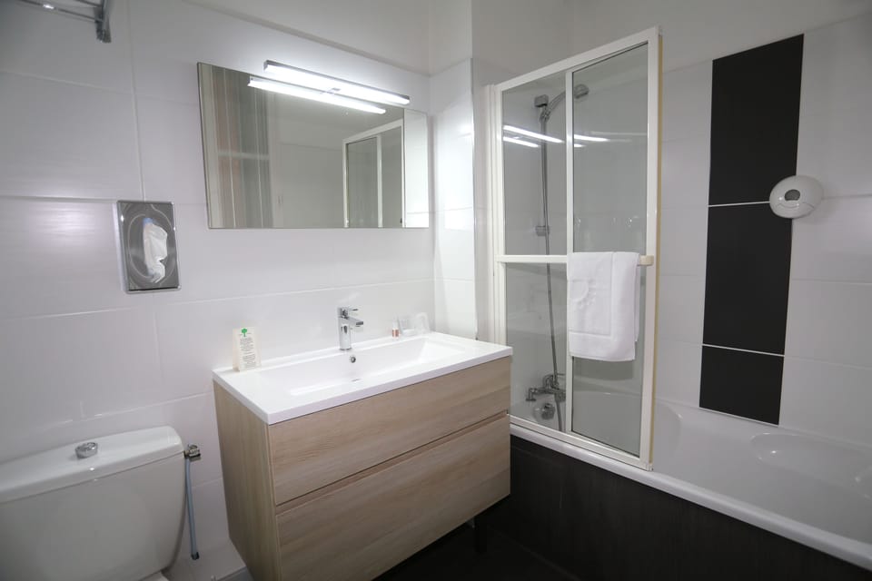 Deluxe Double Room | Bathroom | Free toiletries, towels