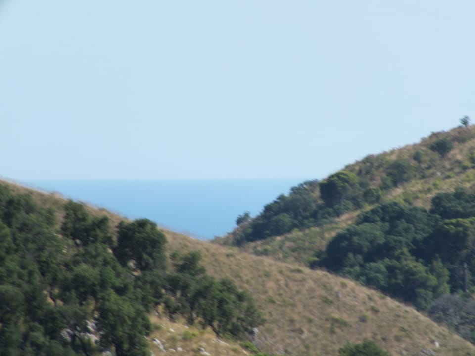 Views of the sea in the distance