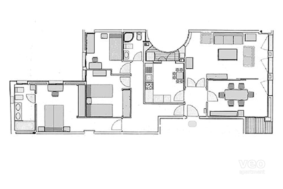 130m² | second floor | elevator
