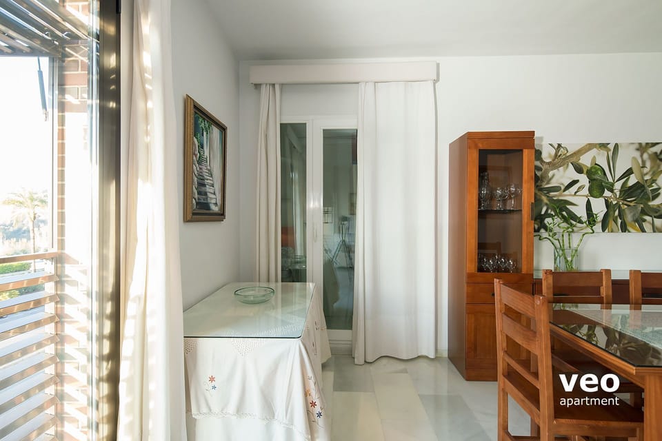 Entrance to the dining area.