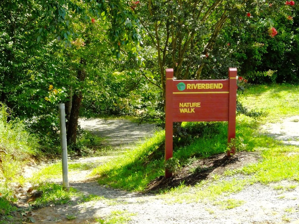 Nature trail to the river & waterfall.