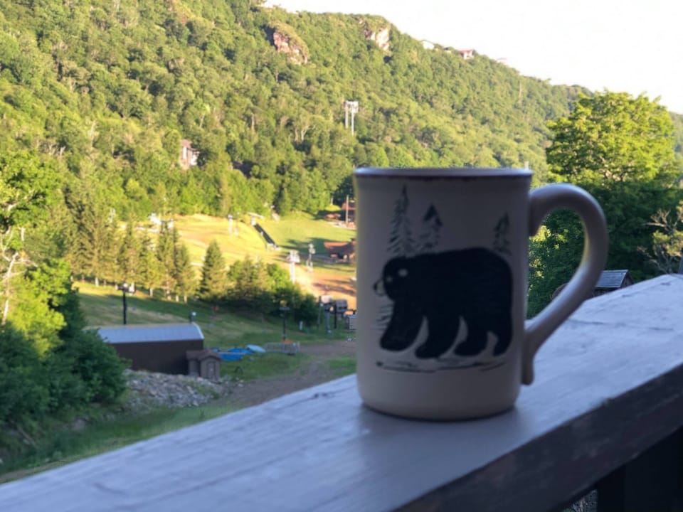 Perfect spot for your morning coffee.  
