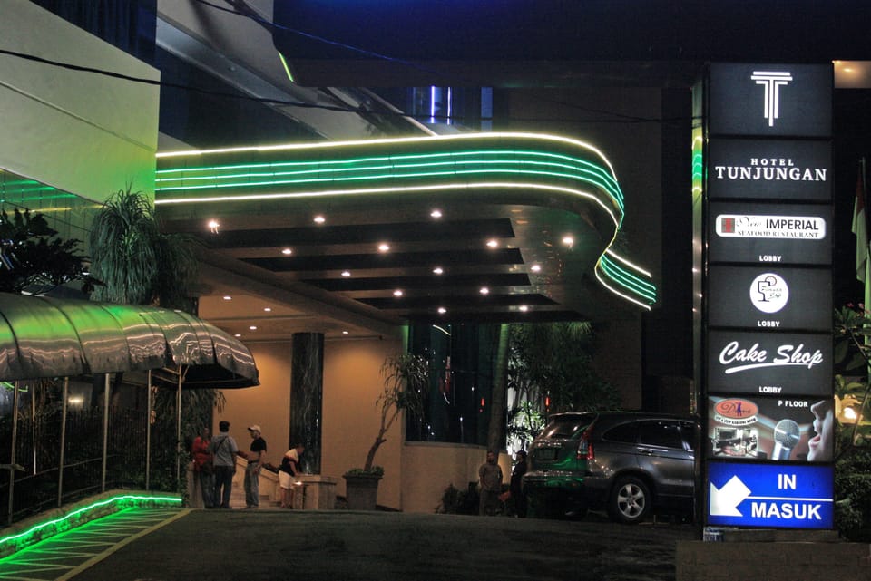 Front of property - evening/night