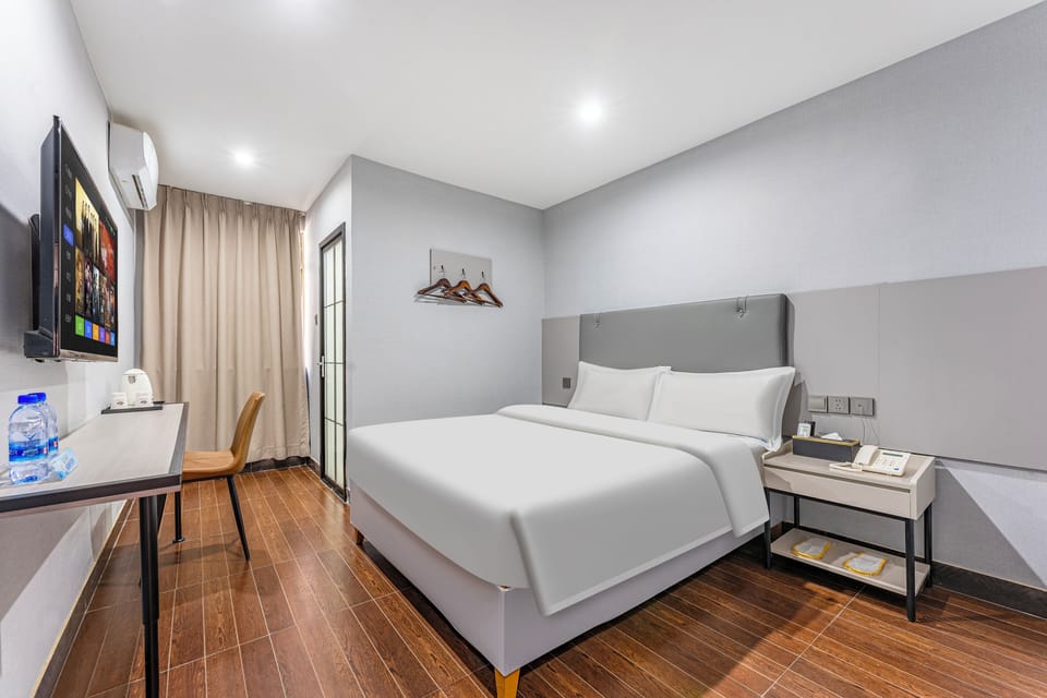 Standard Double Room  | Minibar, desk, blackout drapes, free WiFi