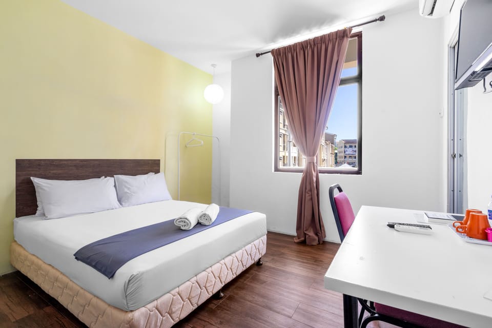 Desk, iron/ironing board, free WiFi, bed sheets