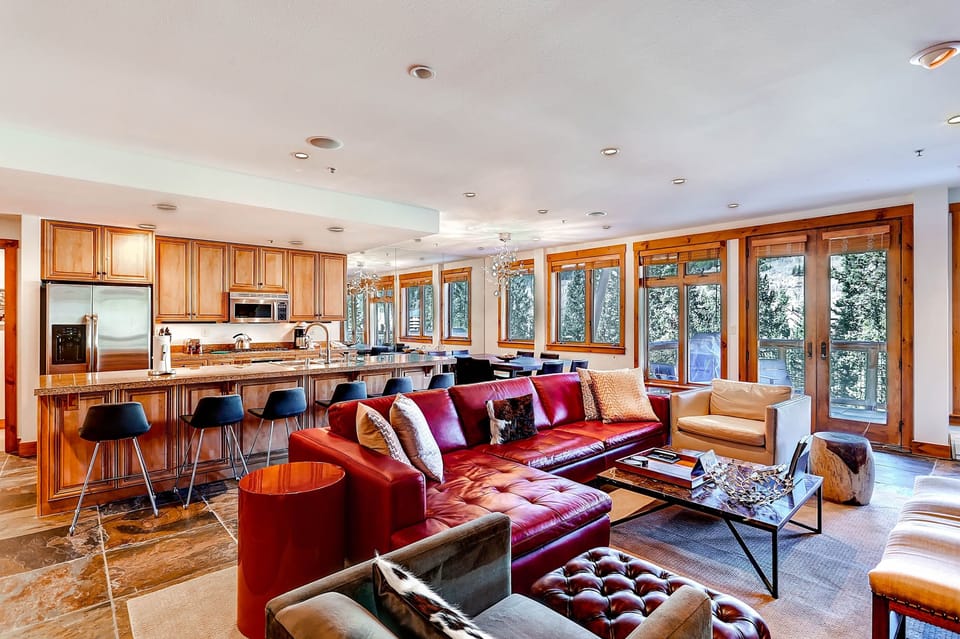Condo, 4 Bedrooms | Living area | Flat-screen TV, DVD player