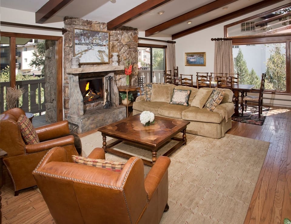 Condo, 3 Bedrooms | Living area | Flat-screen TV, fireplace, DVD player