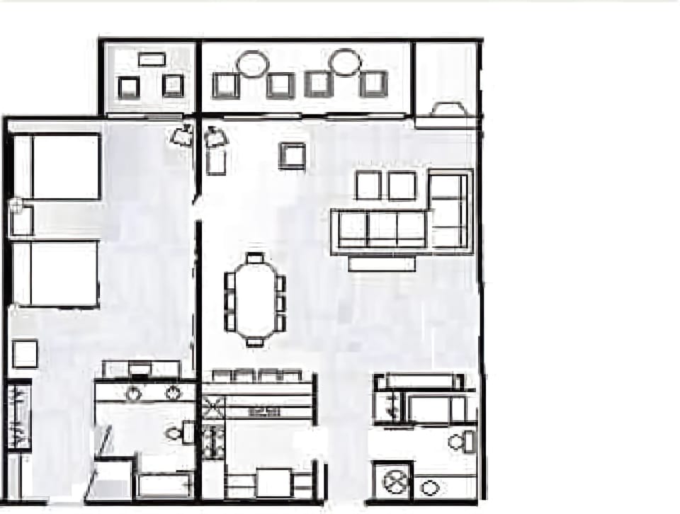 Condo, 1 Bedroom | Floor plan