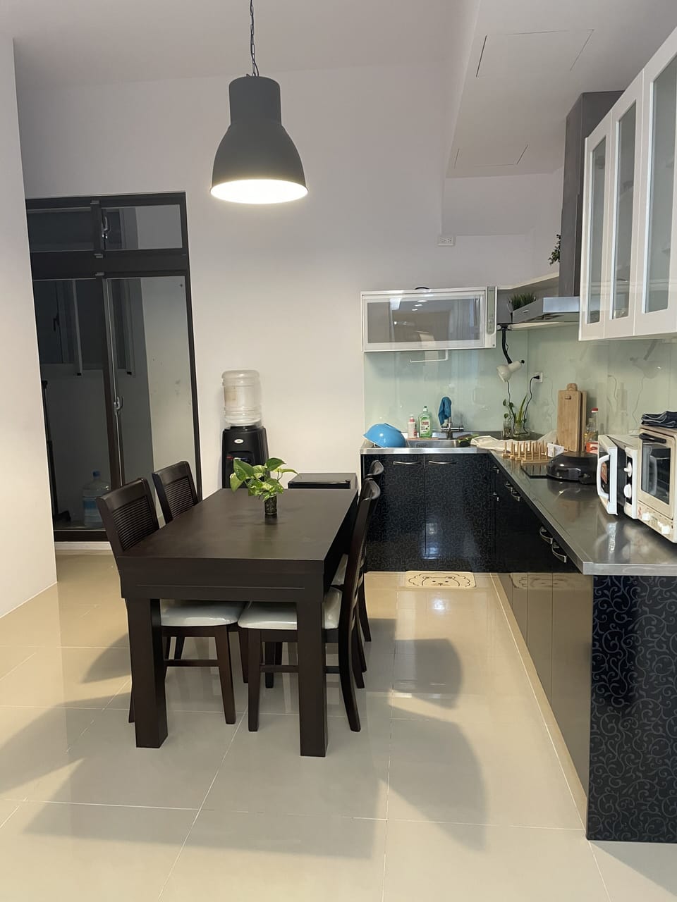 Family Apartment | Private kitchen | Shared fridge