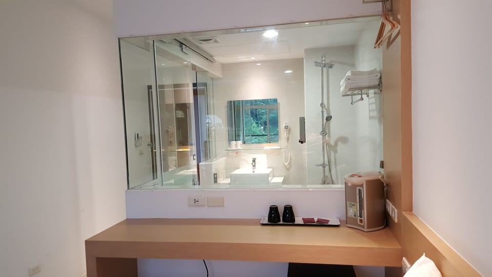 Standard Double Room | Bathroom | Free toiletries, hair dryer, slippers, towels