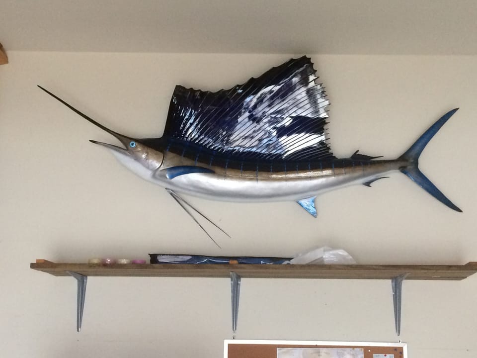 Mounted in garage 