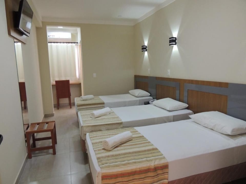 Minibar, desk, blackout drapes, free WiFi