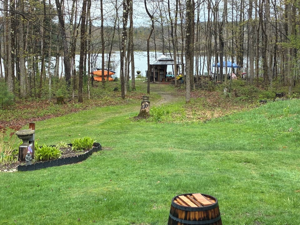 View of Lake from house