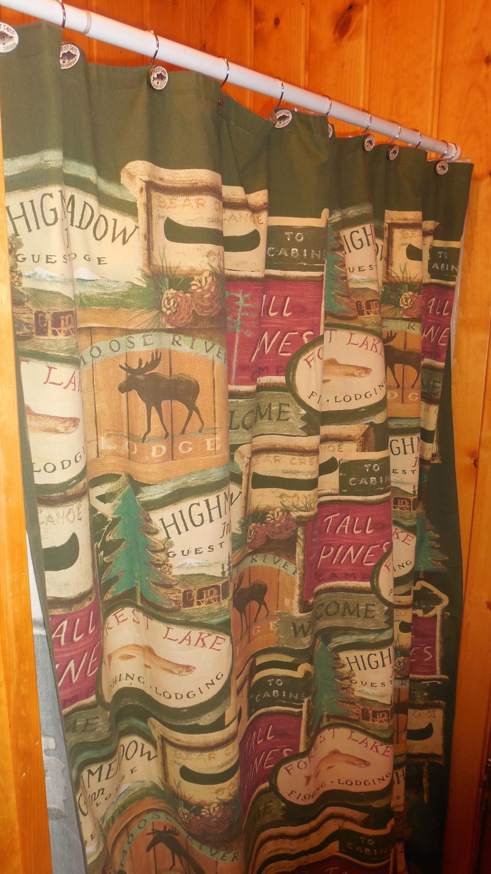 Bathroom of kitchen, shower