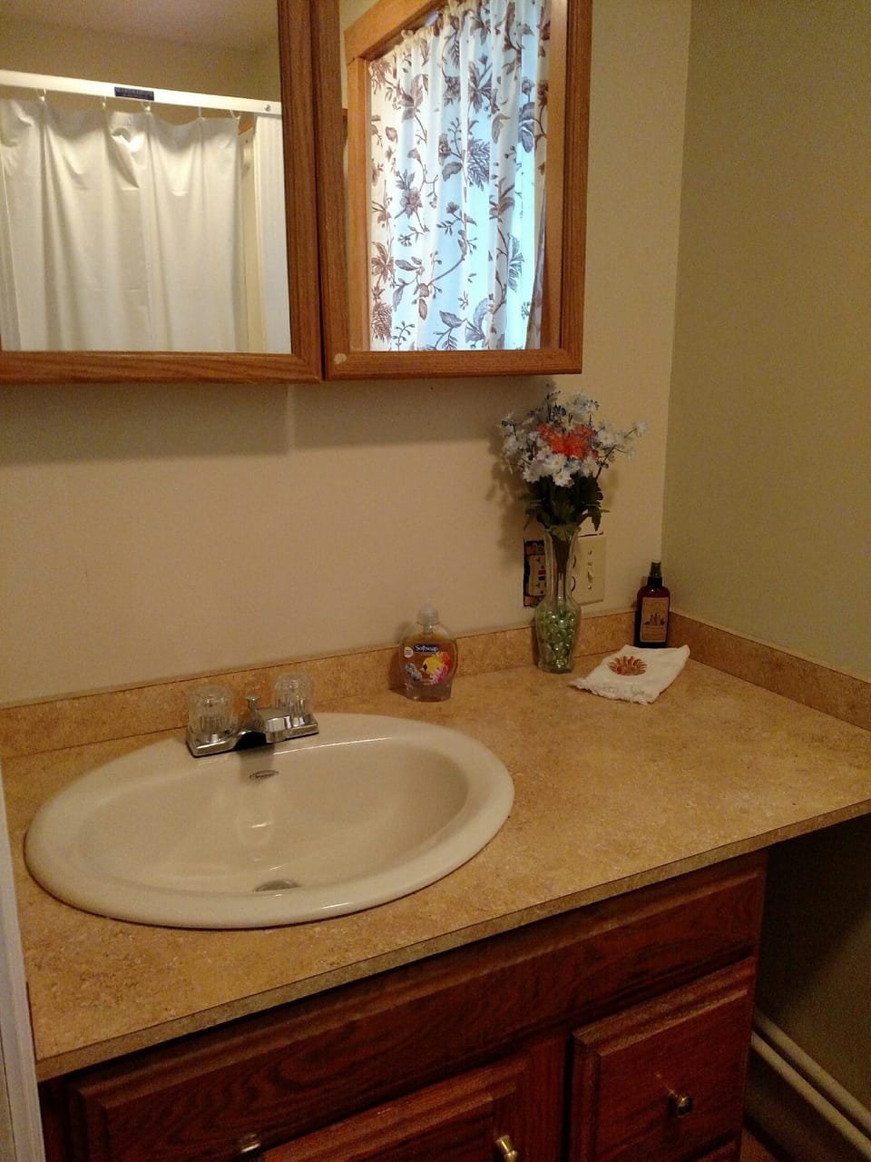 Modern  Bathroom With   With New Shower.
