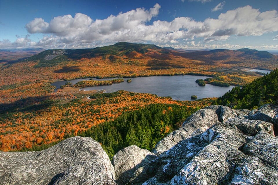 Be amazed by the views from Borestone Mountain just a short drive away from camp