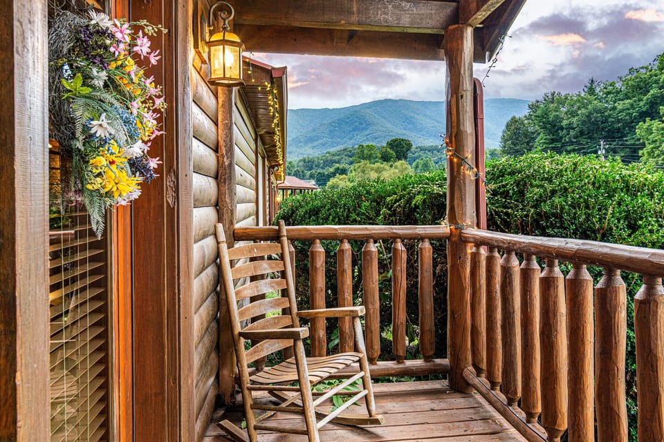 front porch sitting