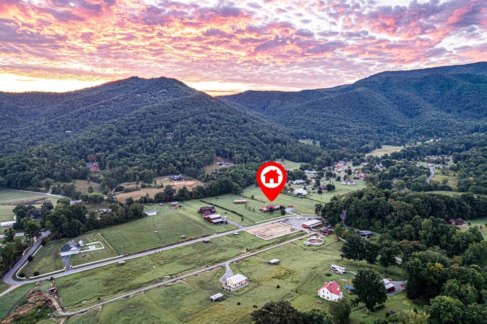 our 25 acre farm in Wears Valley