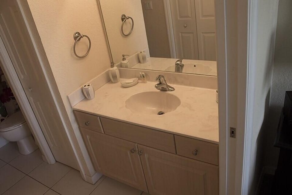 In suite bathroom