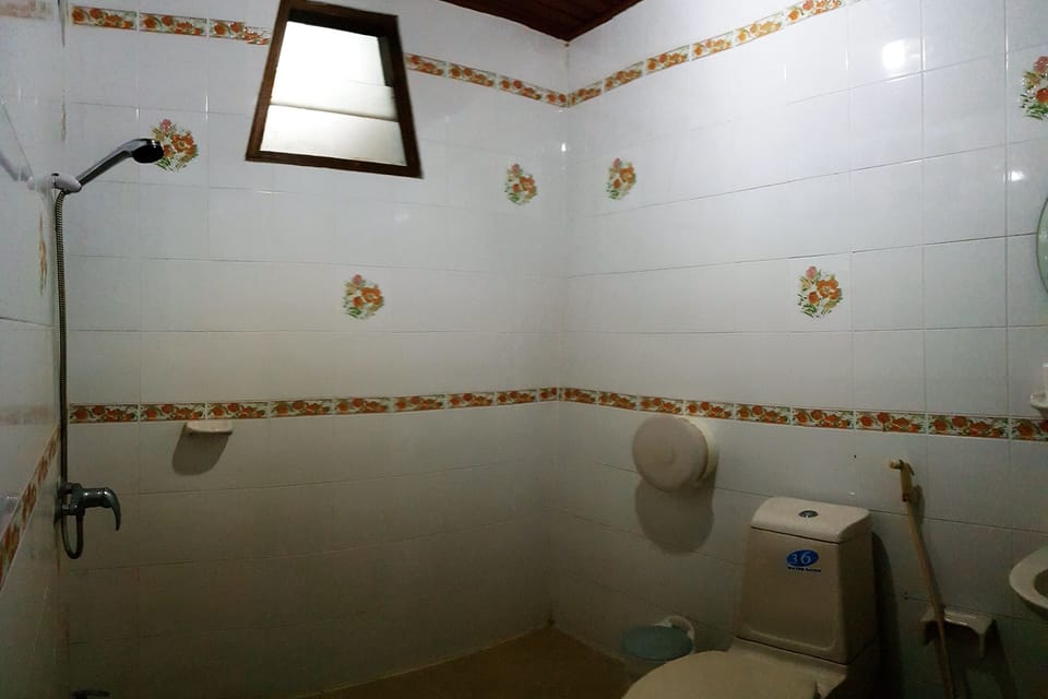 Standard Double Room | Bathroom | Shower, free toiletries, towels