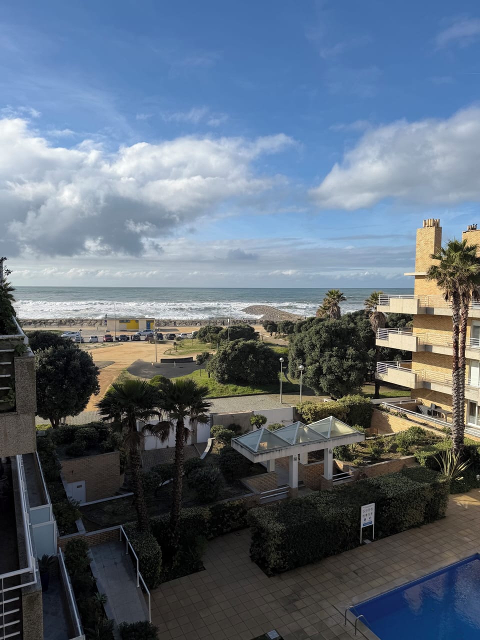 View from balcony January 2026